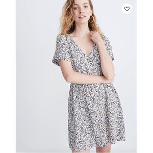 Madewell Button-Front Day Dress